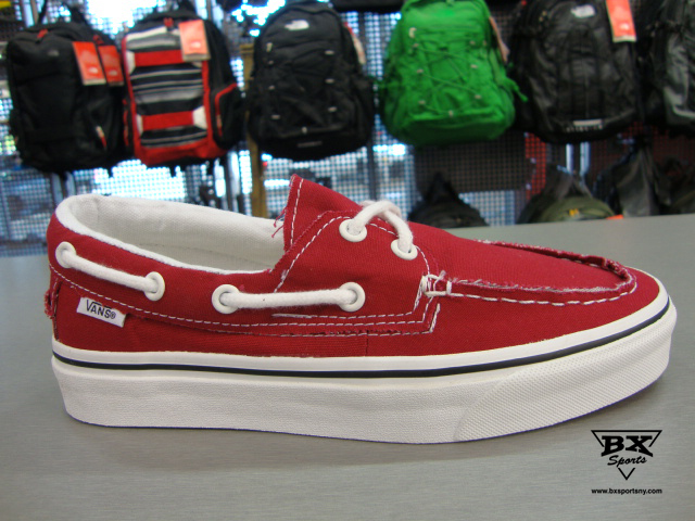 vans zapato del barco red - 61% remise 
